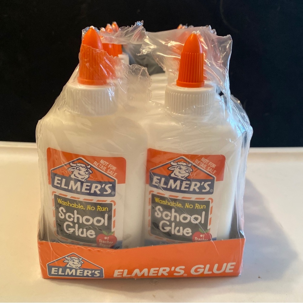Elmers school glue 12 count 4 Oz bottles